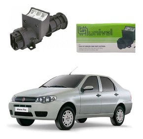 Trava direção c/ comutador s/ chave siena g2 g3 2005 2006