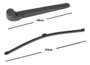 Braco limpador traseiro com palheta audi a3 2009 2010 2011