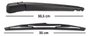 Braco limpador traseiro e palheta cruze hatch 2013 2014 2015