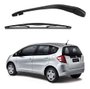 Braco limpador traseiro e palheta honda fit 2010 2011 2012