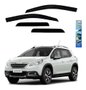 Calha de chuva peugeot 2008 4p 2015 2016 2017 2018 jogo