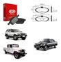 Jg pastilha freio dianteira s10 4x2/4x4 2005 2006 2007/2011