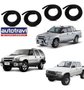 Jogo 4 borracha porta s10 blazer 2001/2011 hilux 2002/2004