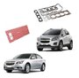 Jogo junta superior cabeçote cruze 1.8 16v 2011 2012 a 2016