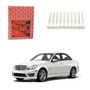Jogo parafuso cabeçote mercedes c250 1.8 16v 2014
