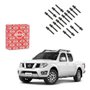 Jogo parafuso de cabeçote nissan frontier 2.5 16v 2012 2013