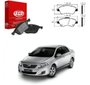 Jogo pastilha freio dianteira corolla xe/xli/seg 2009 a 2013