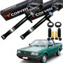 Kit amortecedor traseiro saveiro quadrada 1984 1985 a 1997