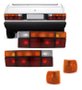 Kit gol quadrado lanterna traseira + pisca ambar 91 92 93 94