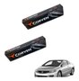 Par amortecedor dianteiro new civic 2007 a 2010 2011 corven