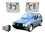 Par farol dianteiro motorista passageiro fiat uno 1.0 1985