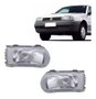 Par farol orgus gol bola g2 95 96 97 98 99 vidro mod cibie