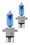 Par lâmpada h4 super branca 8500k 60/55w 12v inmetro