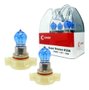 Par lampada super branca h16a 12v 24 watts 8500k inmetro