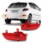 Par lanterna neblina parachoq peugeot 207 hatch 2008 a 2013