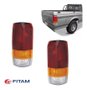 Par lanterna traseira f1000 93 94 95 96 97 98 tricolor fitam