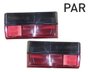Par lanterna traseira gol bx a ar 80 81 82 83 84 85 86 fume