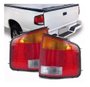 Par lanterna traseira s10 1995 a 1998 1999 2000 tricolor