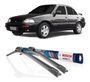 Par limpador parabrisa bosch daihatsu charade 94 / 95 gancho