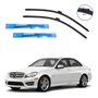 Par palheta limpador parabrisa mercedes c180 2012 2013 2014