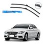 Par palheta limpador parabrisa mercedes c180 2017 2018