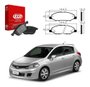 Pastilha freio dianteira nissan tiida 2010 2011 2012 2013