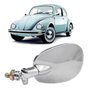 Retrovisor ext fusca modelo raquete cromado dir